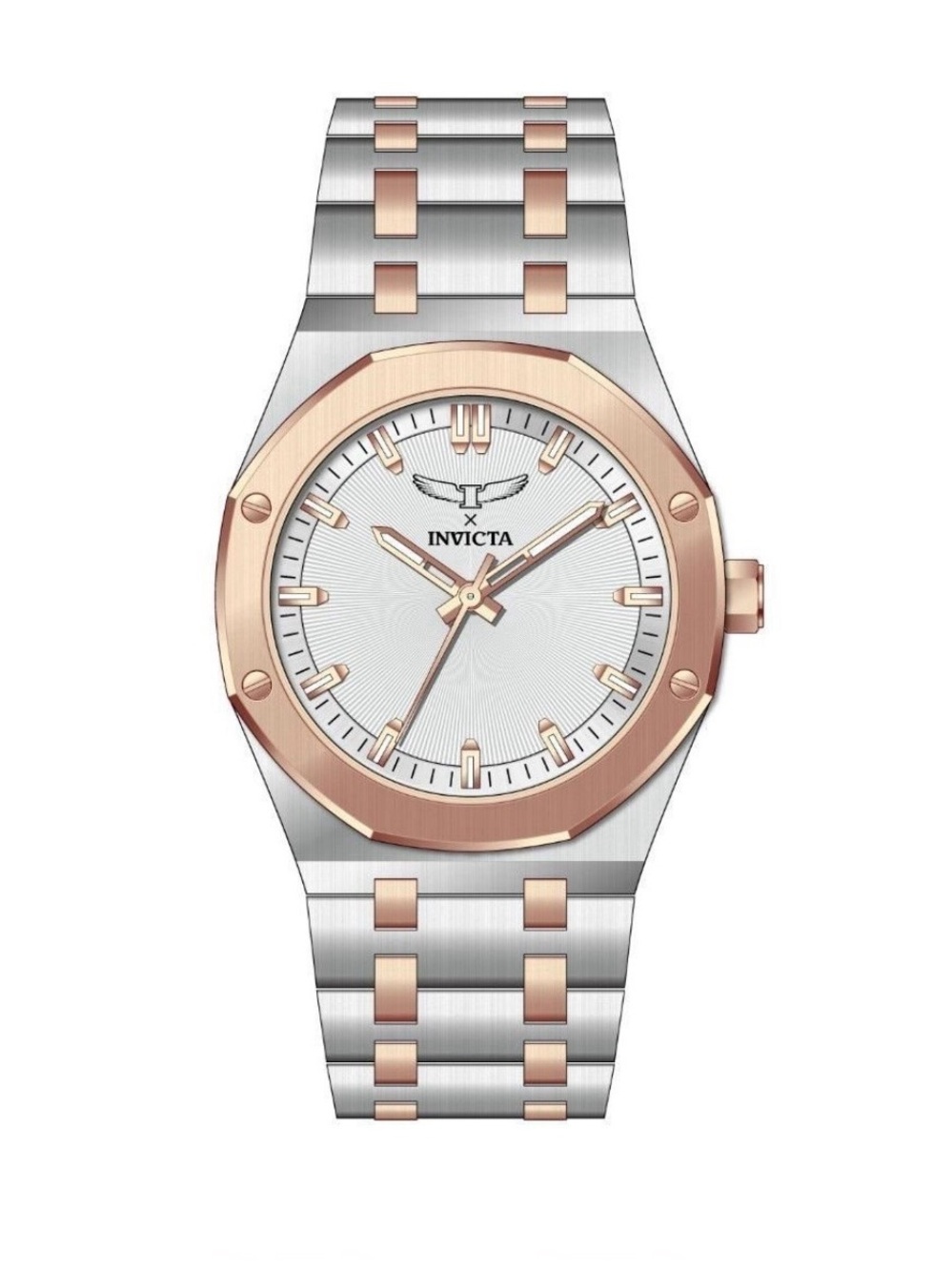 Invicta Specialty Men's Watch - 42mm, Silver, Rose Gold (69966)